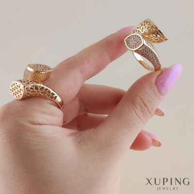 انگشتر نگین‌دار طرح‌طلا ژوپینگ