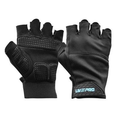 دستکش بدنسازی لایو پرو مدل LP8260 مشکی
