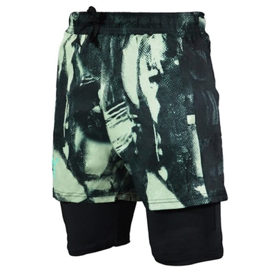 شلوارک کشاله دار ورزشی مردانه پوما مدل PZ9613 چریکی سبز