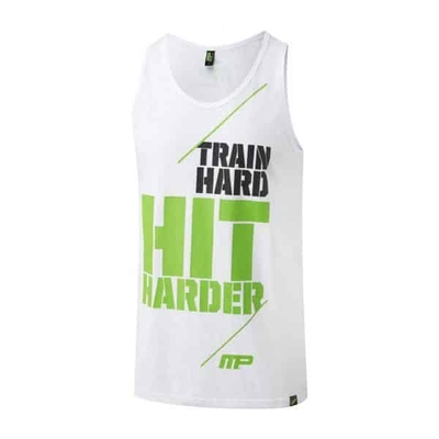 رکابی ورزشی مردانه Muscle Pharm مدل HIT-FO سفید