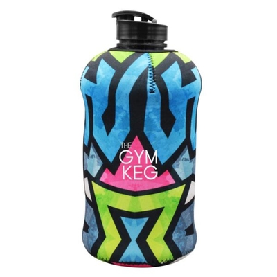 جاگ واتر جیم کگ مدل کاور رنگی The Gym Keg شفاف ظرفیت ۲.۲ لیتر