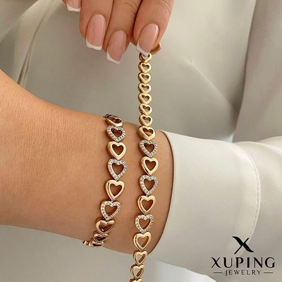 دستبند قلبی خطی ژوپینگ