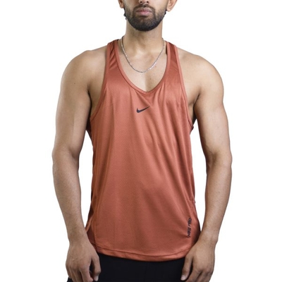 رکابی ورزشی مردانه نایک مدل PY-4D0493 آجری