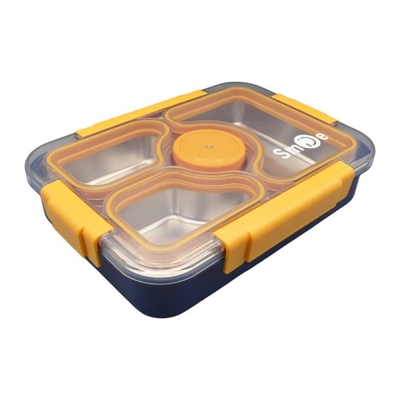 ظرف غذا لانچ باکس مدل ۴Box-Continent ظرفیت ۹۵۰ میلی لیتر