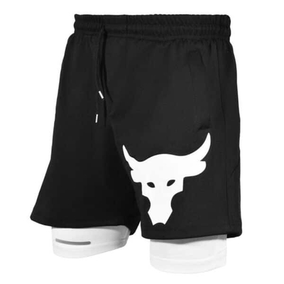 شلوارک کشاله دار ورزشی مردانه آندر آرمور مدل HS-Rock 40490 مشکی