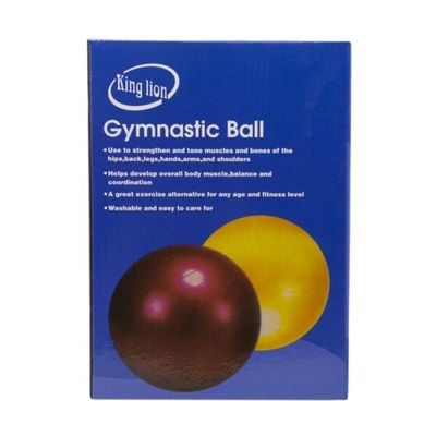 توپ جیم بال کینگ لاین مدل GYMNASTIC BALL قطر ۷۵ سانتی متر