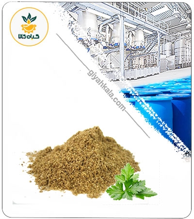 عصاره گیاه گشنیز خشک یا پودری