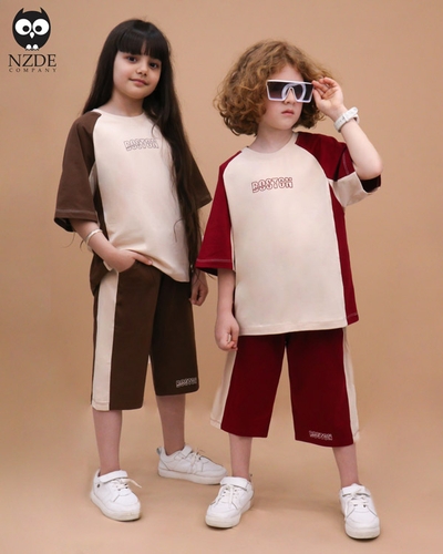 تیشرت شلوارک آستین رگلان BOSTON NZDE