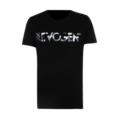 تیشرت ورزشی مردانه ایوژن مدل GB-CH91210 چریکی سفید مشکی