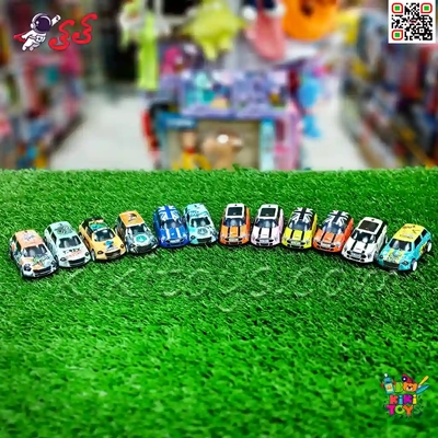 ماشین فلزی مینی ماینر 12 عددی اسباب بازی MINI CARS 6626