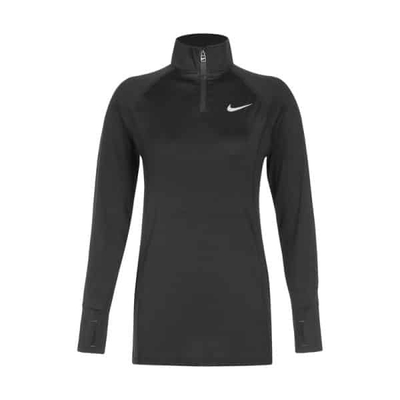بلوز نیم زیپ ورزشی زنانه نایک مدل mub-805 مشکی