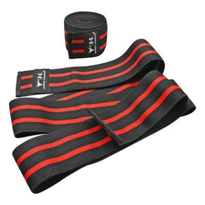 زانوبند ورزشی آندر آرمور طول ۲۰۰ سانتی متر مدل GDS- Rock 537 بسته دو عددی