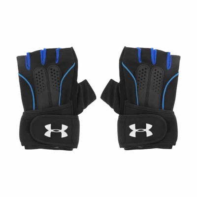 دستکش بدنسازی مردانه آندر آرمور مدل Clutch-Fit 38960 آبی