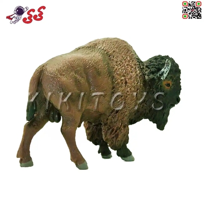 فیگور حیوانات بوفالو و گاومیش اسباب بازی Buffalo brown bull 310