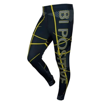 لگ ورزشی مردانه بی پلاس مدل  SS-Bp 84090 مشکی زرد