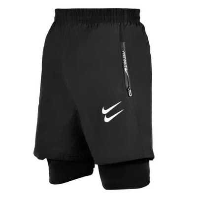 شلوارک کشاله دار ورزشی نایک مدل DS-2TIK 40480 مشکی