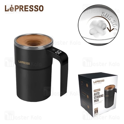 ماگ همزن دار لپرسو LePresso Stirmagic Auto Stirring Mug LPCFFM0018 ظرفیت 0.38 لیتر