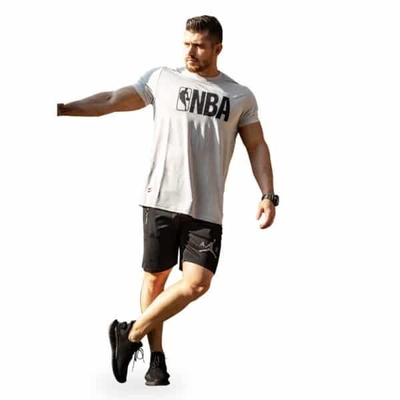 پکیج ست ورزشی مردانه ان بی ای چابک کد SHG-6210