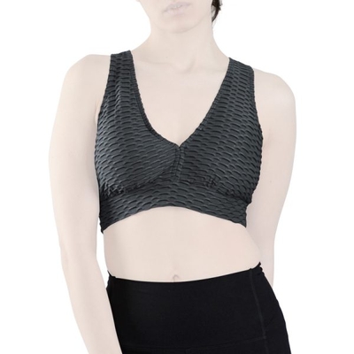 نیم تنه ورزشی زنانه مدل CT5420 طوسی تیره