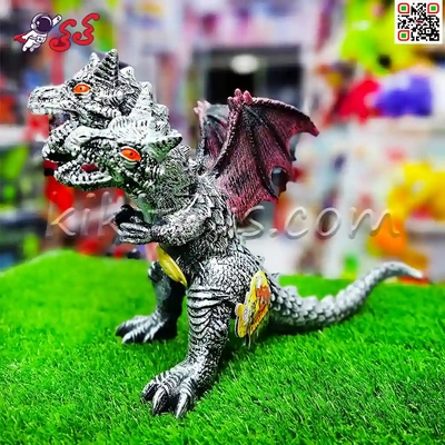 اسباب بازی اژدهای سه سر گوشتی موزیکال Dragon 0201