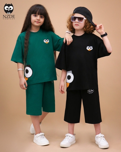 تیشرت شلوارک جغد کوچولو NZDE