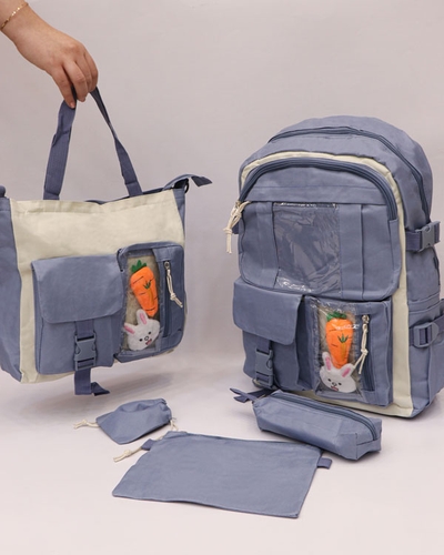 کوله پشتی 5 تیکه خرگوش خوشحال