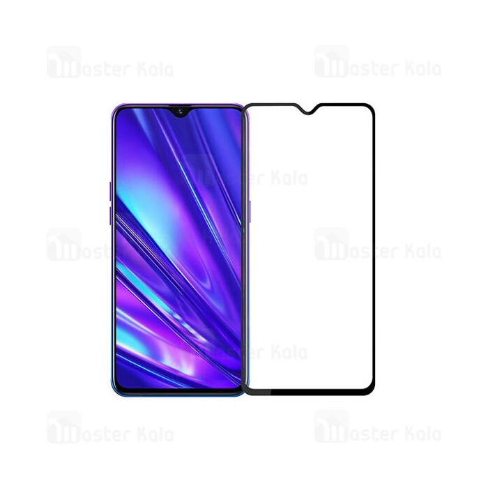 محافظ صفحه شیشه ای تمام صفحه تمام چسب Realme 5 Pro / Realme Q Glass