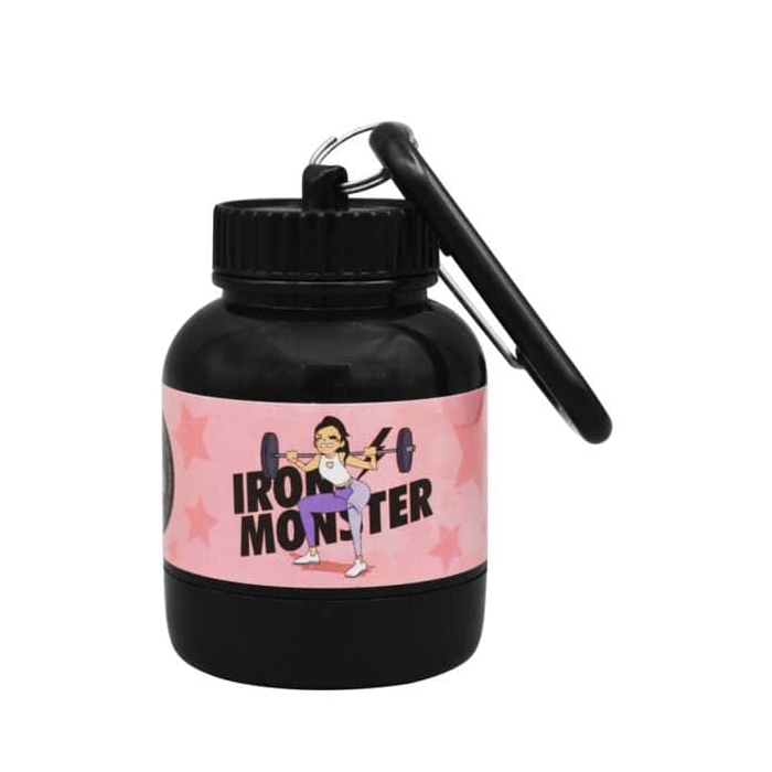 قیف پروتئین آیرون مانستر مدل Lady ظرفیت ۳۰ گرم