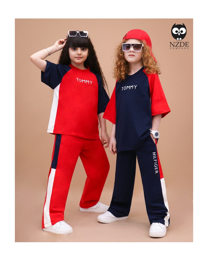 تیشرت شلوار بگ استایلTOMMY NZDE