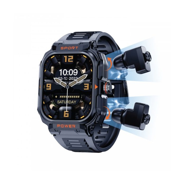 ساعت هوشمند و هندزفری بلوتوثی گرین لاین مدل Fit-Gear