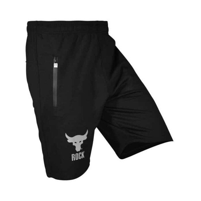 شلوارک ورزشی مردانه آندر آرمور مدل MuB-ROCK 168 مشکی