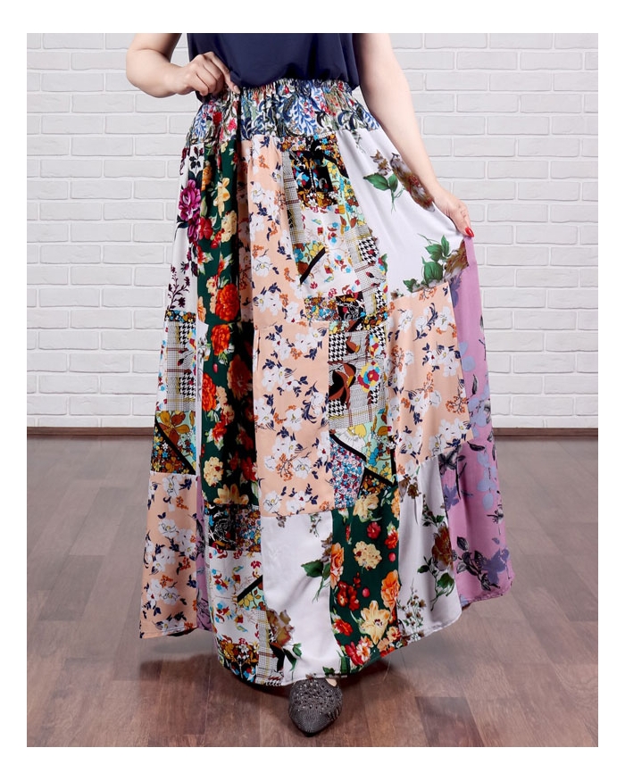  دامن چهل تیکه دوخت ترکمن 530