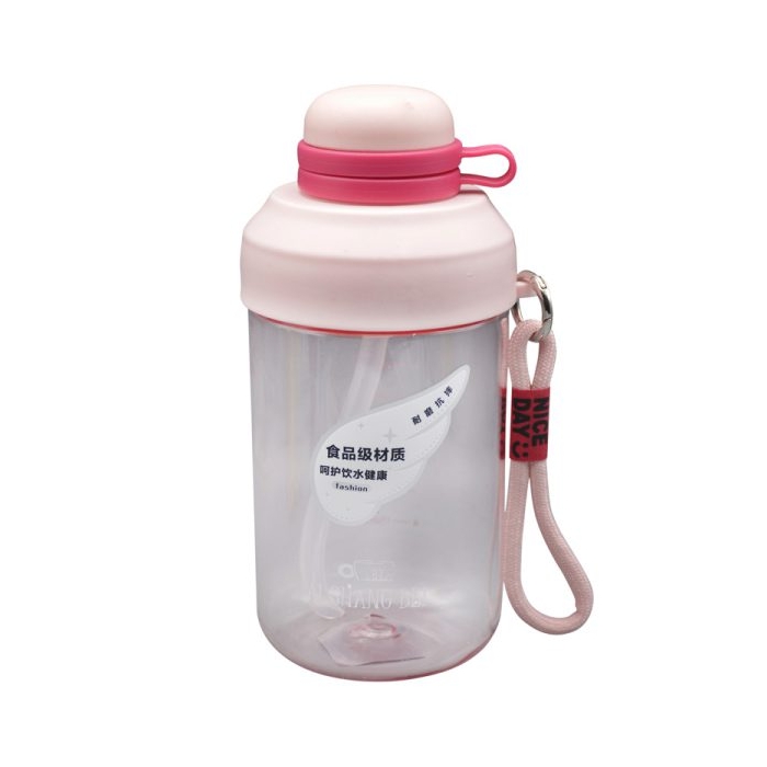 قمقمه ورزشی چاپ چاپ مدل Nice Day ظرفیت ۰.۶۵ لیتر