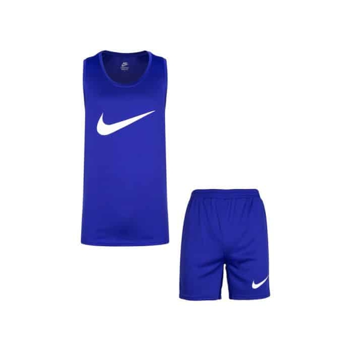 ست رکابی و شلوارک ورزشی مردانه نایک مدل PY-1K750 آبی