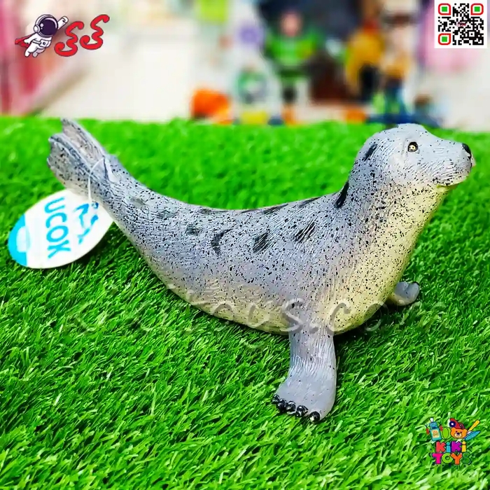 فیگور فک حیوانات دریایی اسباب بازی سیلیکونی نرم Seal figure