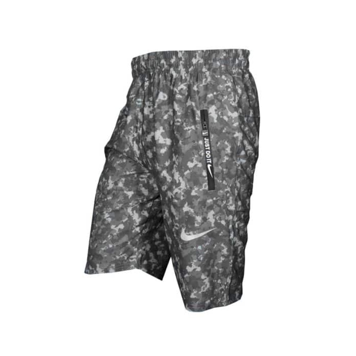 شلوارک ورزشی مردانه نایک مدل MuB-188 طوسی روشن