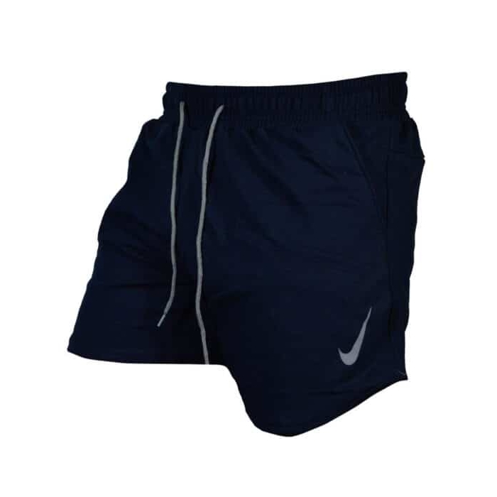 شلوارک ورزشی مردانه نایکی مدل MuB-123 سرمه ای