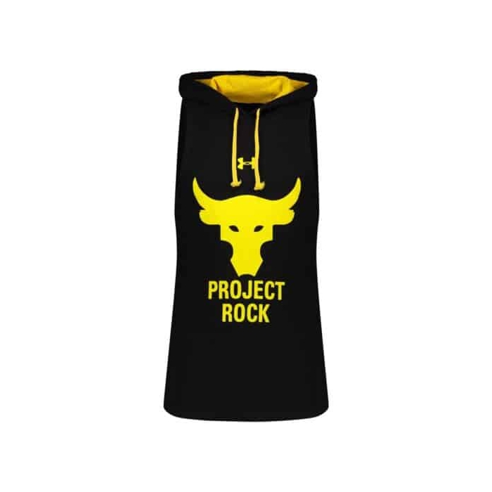 رکابی کلاهدار ورزشی مردانه آندر آرمور مدل PY-PROJECT ROCK BAND مشکی