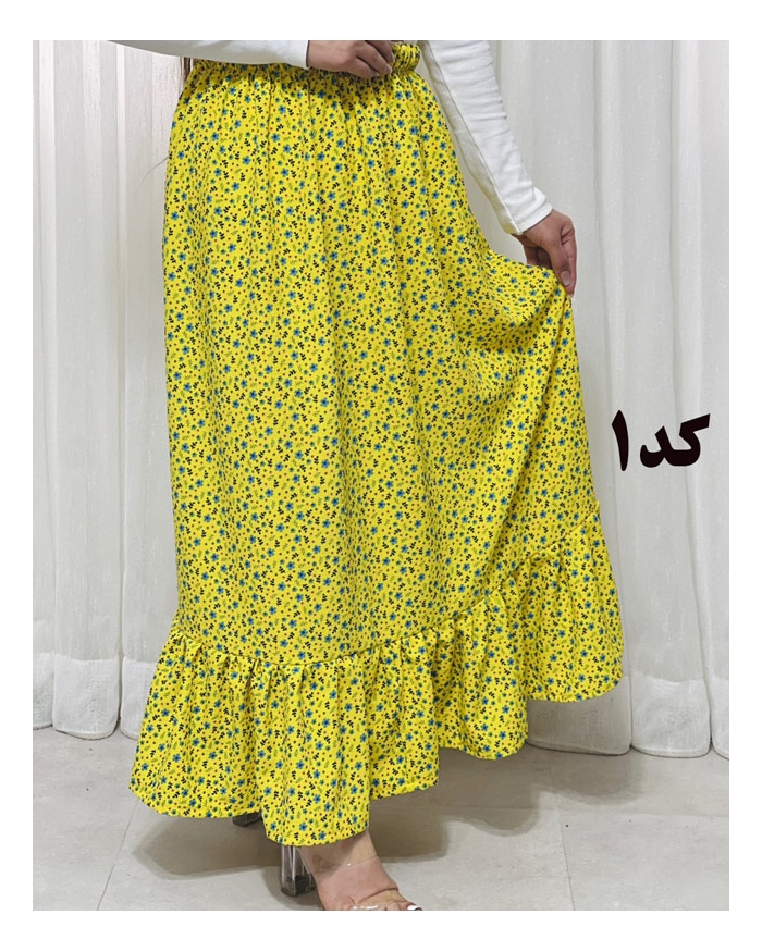 دامن پفکی چین چین بلند 6870