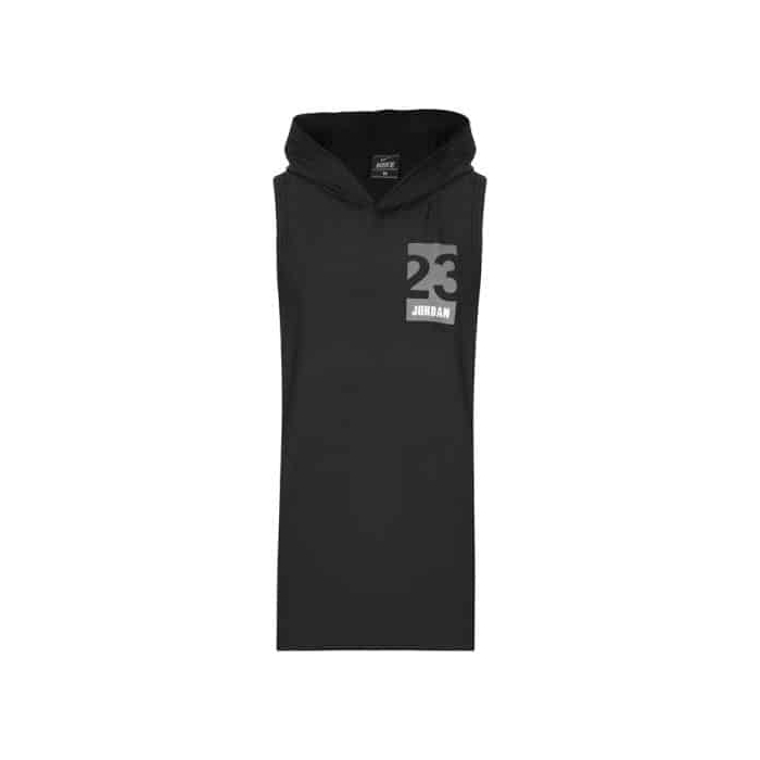 رکابی کلاهدار ورزشی مردانه جردن مدل mub-105 مشکی