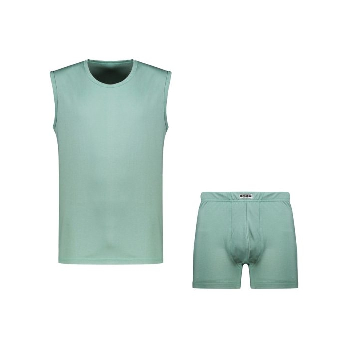 ست لباس زیر مردانه نیو گیفت مدل ۲A0806 آبی