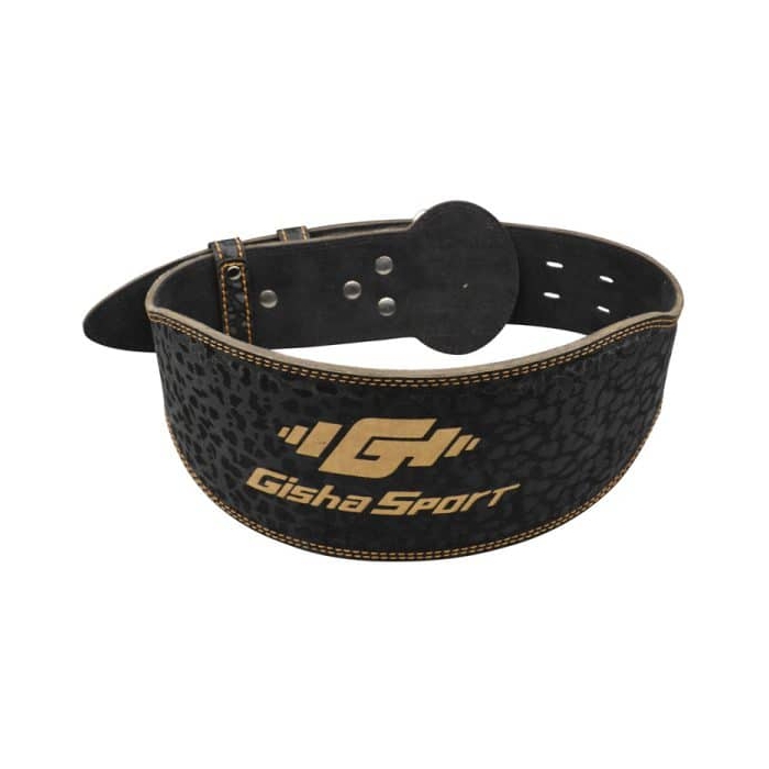 کمربند بدنسازی G Wear عرض ۸cm مدل ELM-Fitoos 402P160 سگکی مشکی