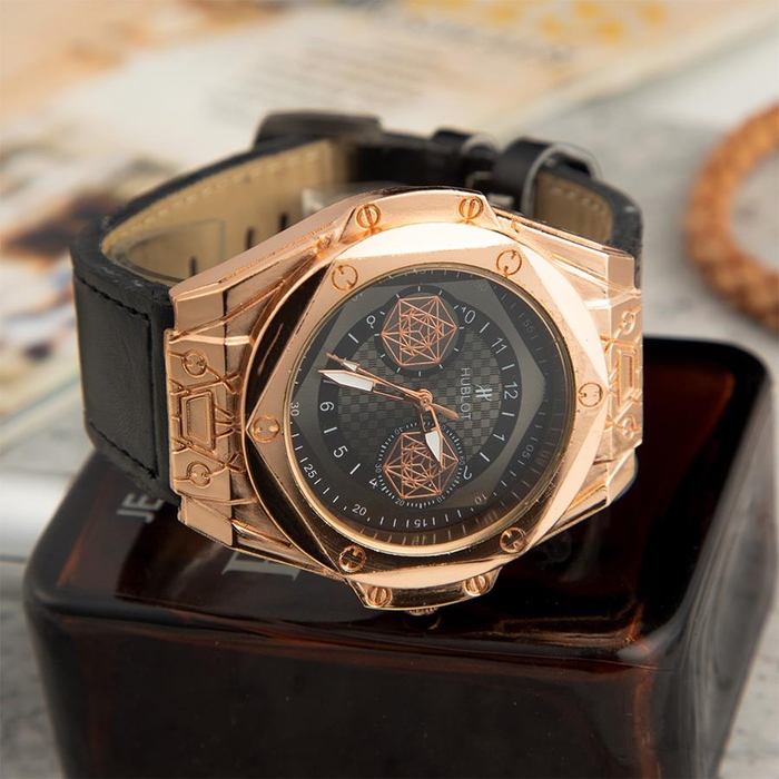 ساعت مچی Hublot_black مدل 2177