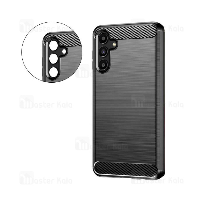 قاب طرح فیبر کربنی سامسونگ Samsung Galaxy A13 5G Rugged Armor Fiber Carbon