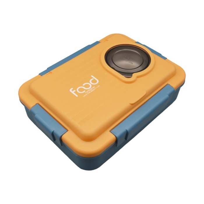 ظرف غذا لانچ باکس مدل ۲Box-Camera ظرفیت ۱.۲۵ لیتر