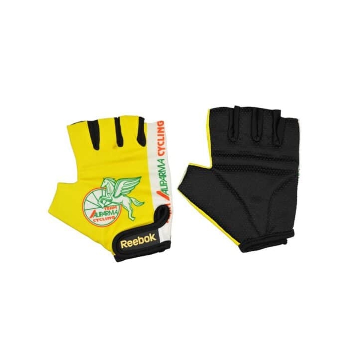 دستکش بدنسازی زنانه ریباک مدل Hors-10143 زرد