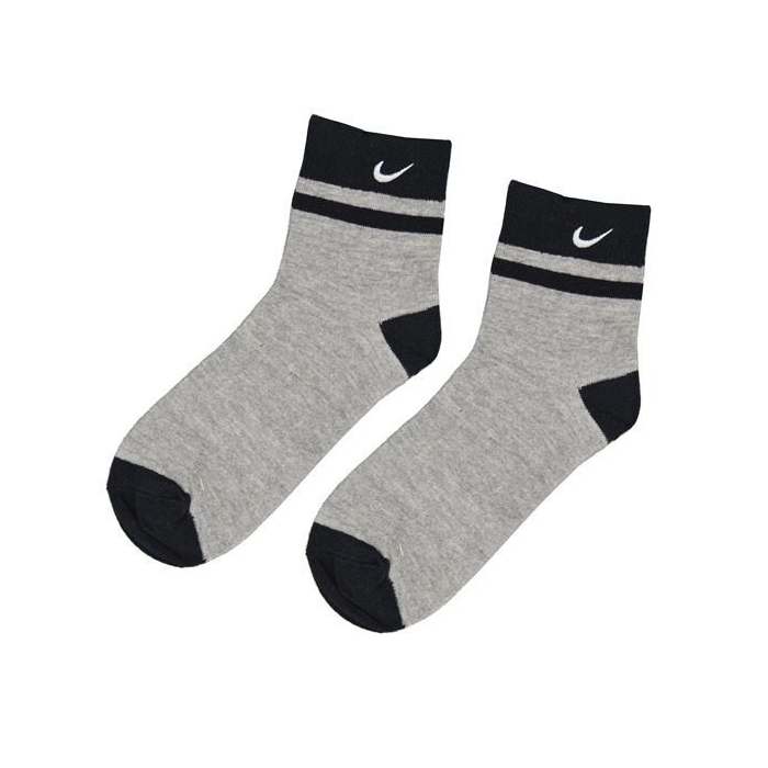 جوراب نیم ساق اسپرت نایک مدل BG طوسی