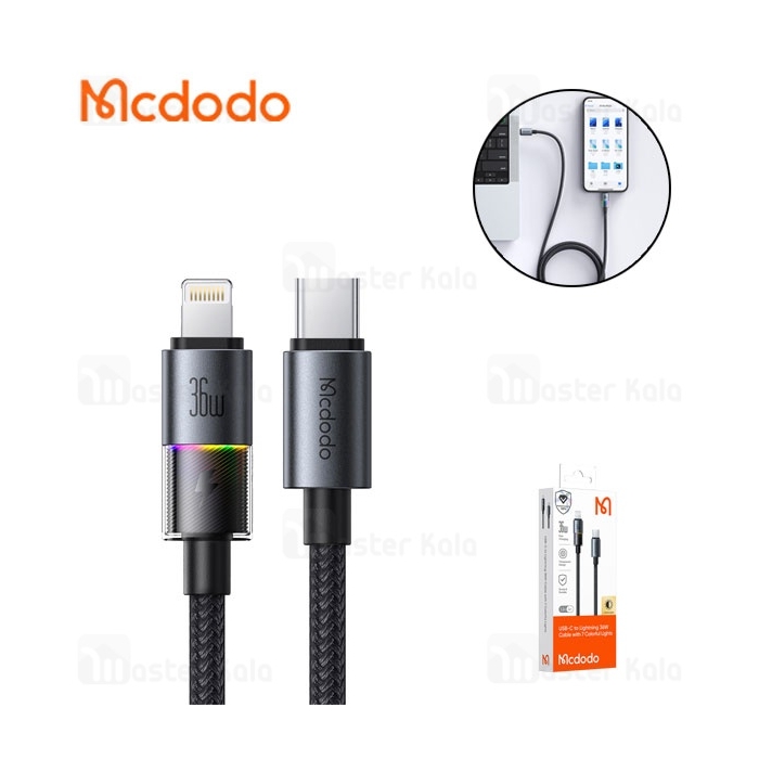 کابل لایتنینگ به Type-C مک دودو Mcdodo CA-819 طول 1.2 متر توان 100 وات