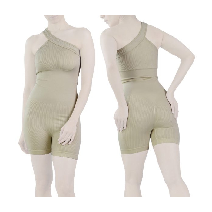 اورال سرهمی کوتاه ورزشی زنانه مدل MM-15 کرم