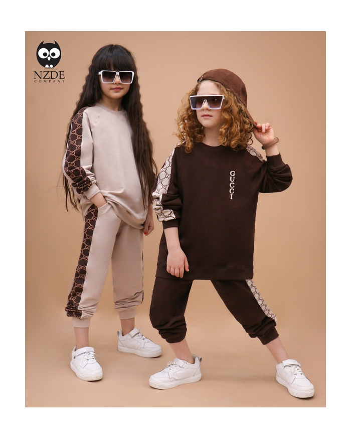 بلوز شلوار آستین رگلان Gucci Style NZDE